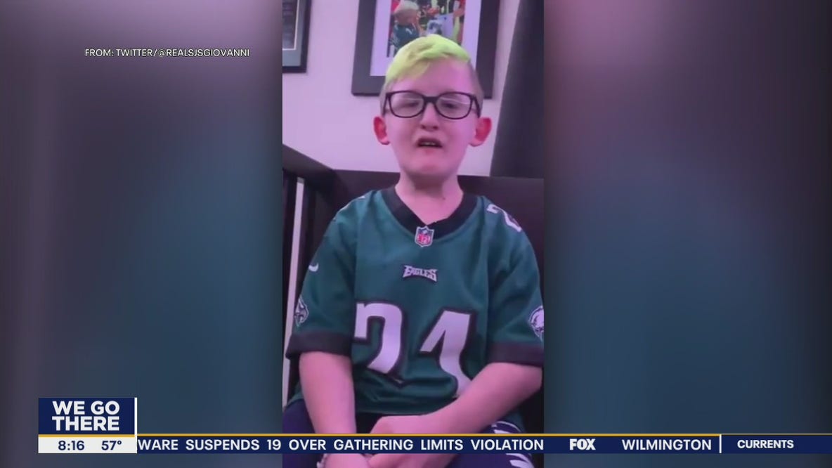 Young Eagles fan sends support to Cowboys quarterback Dak Prescott after injury